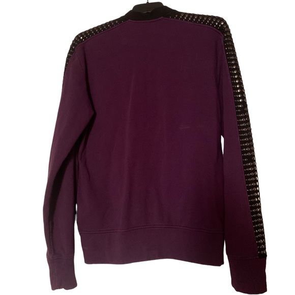 JUST CAVALLI Men's Cardigan jacket with embellished sleeves. Size Medium. - Picture 2 of 10